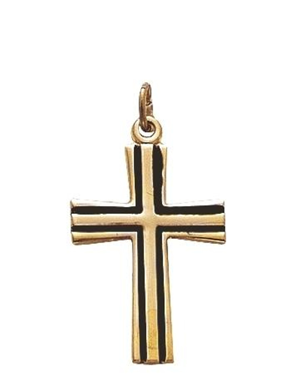 Shop Sydney Evan 14k Pure Gold Tiny Cross Charm