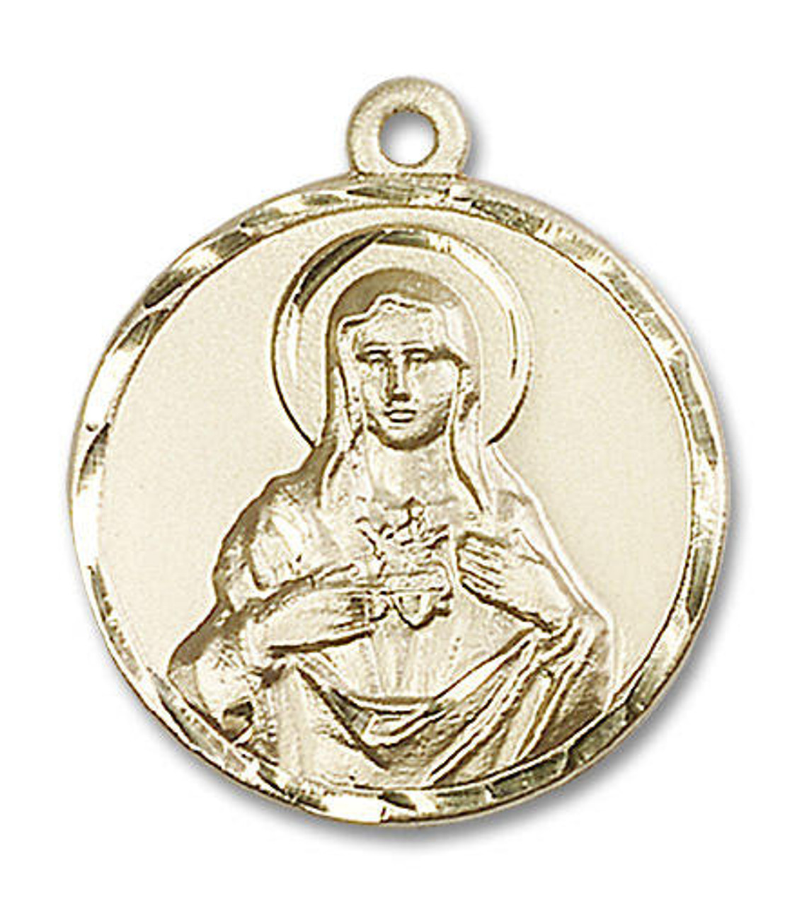 immaculate heart of mary necklace