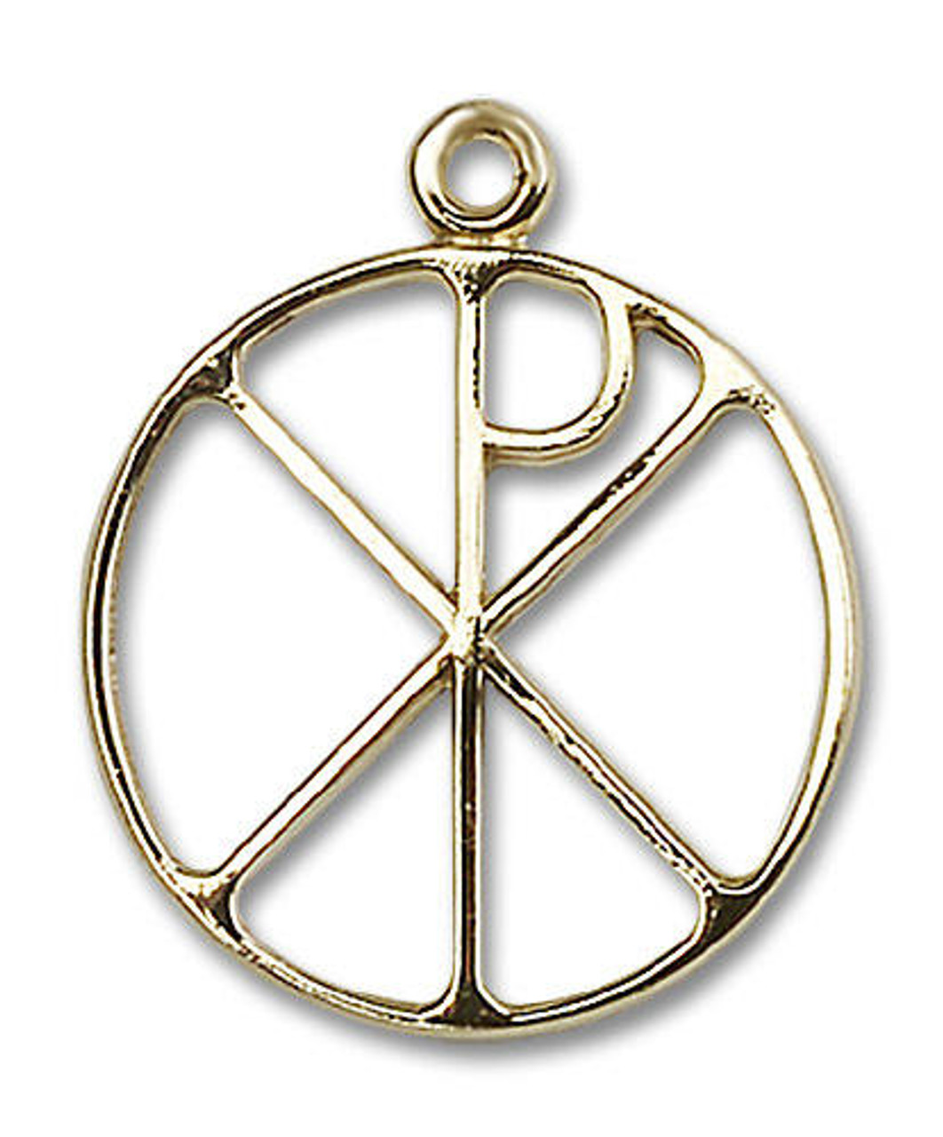 Gold Chi-Rho Necklet