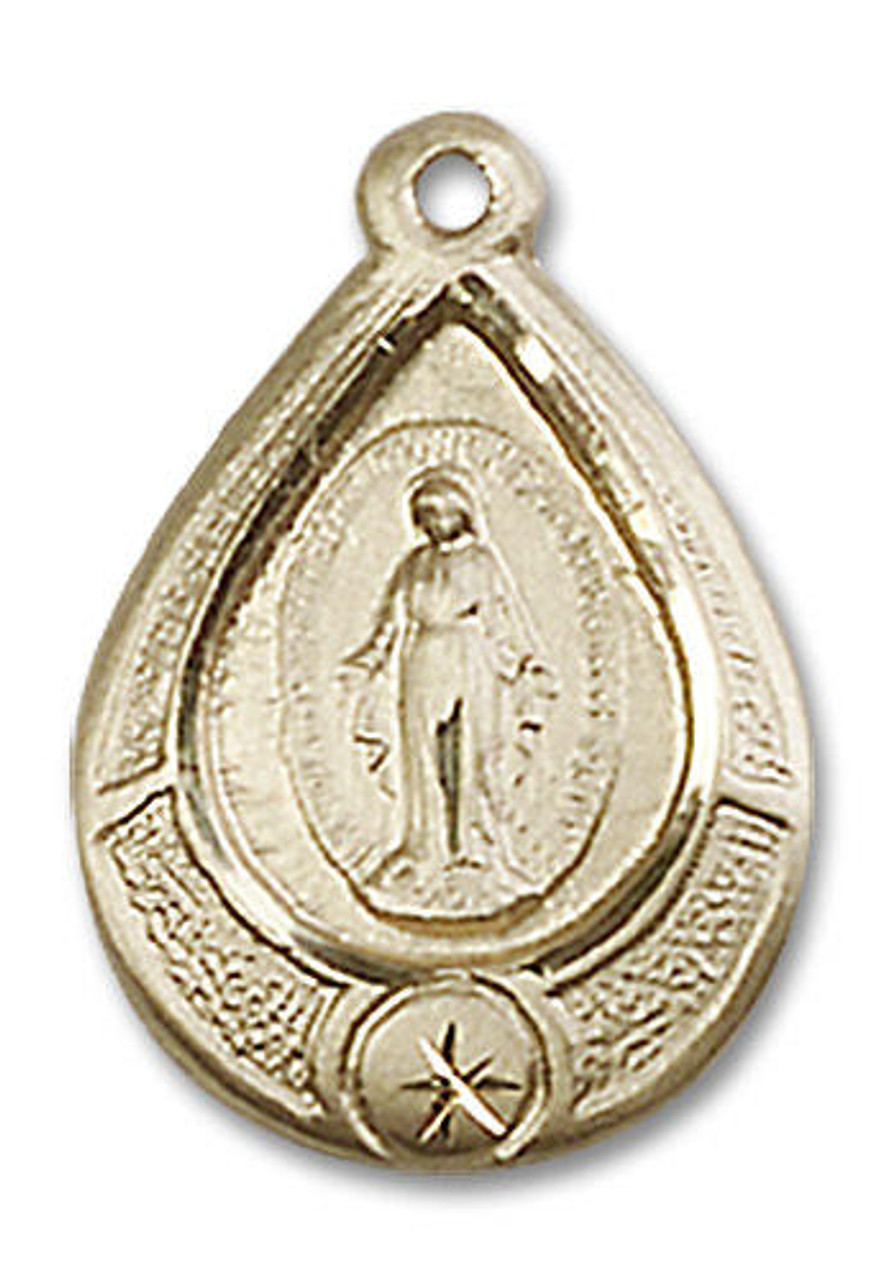 Traditional Catholic Saint Medal - Miraculous Medal - Trinity