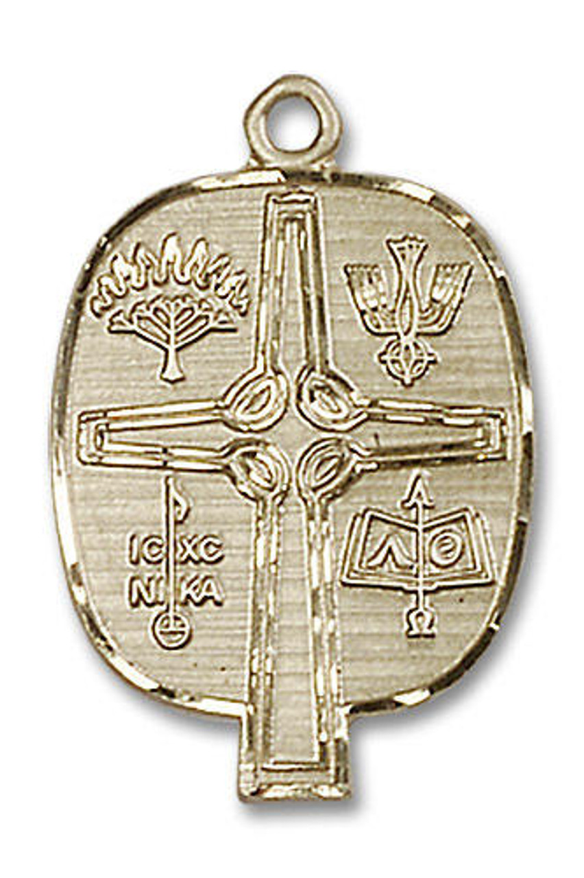 presbyterian medal 14kt gold 1 x 58 pendant 4234 4234 04112.1634278509