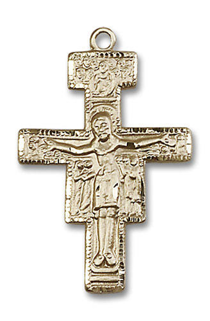 San Damiano Crucifix Bronze 11x16IN | St. Patrick's Guild