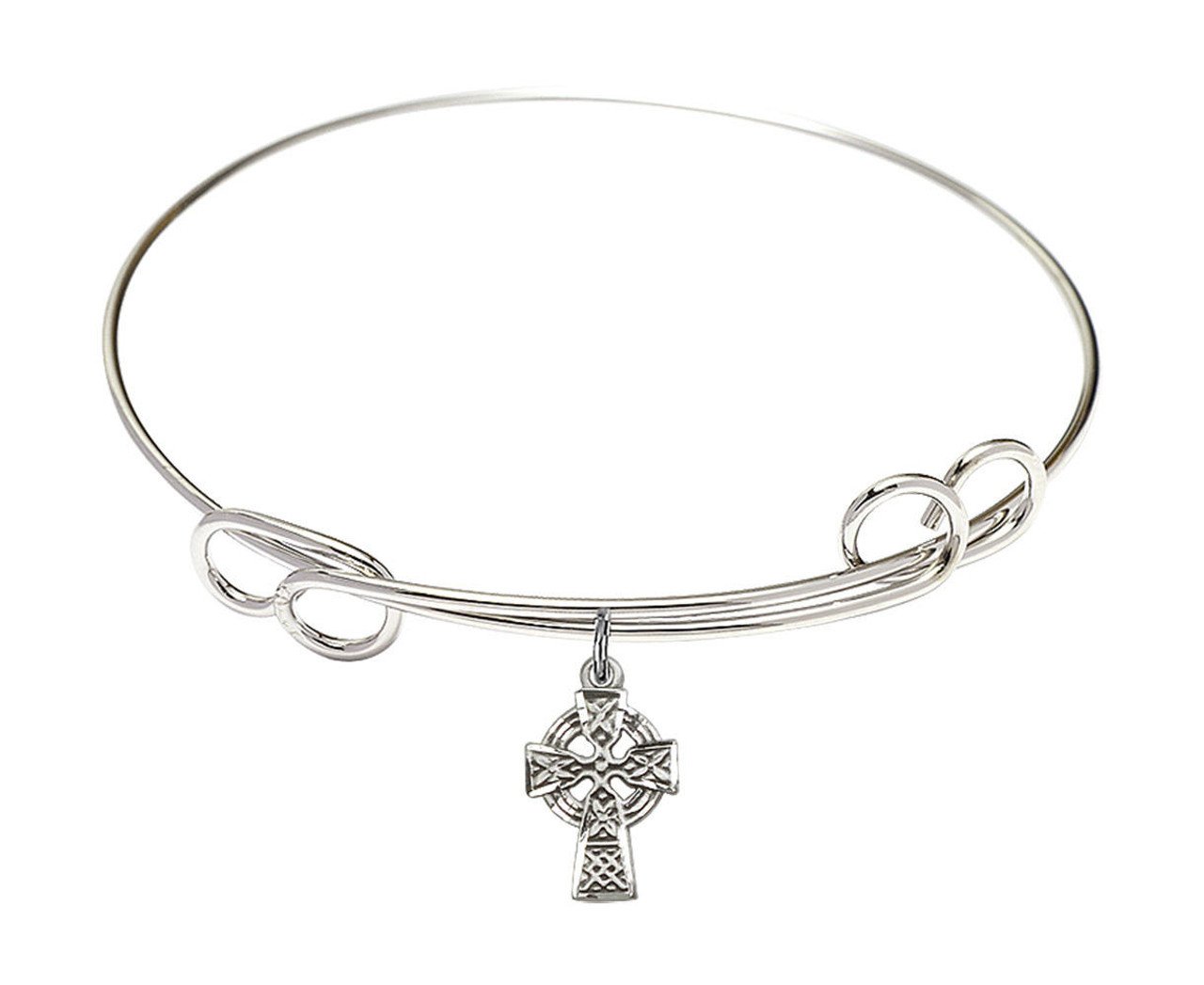 Dev Valencia Sterling Silver, Black Rhodium & 14KYG Bracelet with Cross  Charm