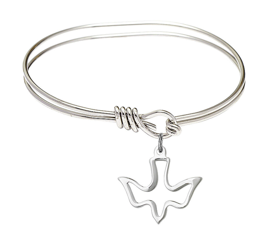 Holy Spirit Eye Hook Bangle Bracelet 