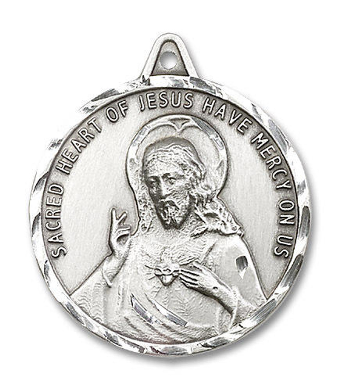 Scapular Medal Sterling Silver | Church Stores