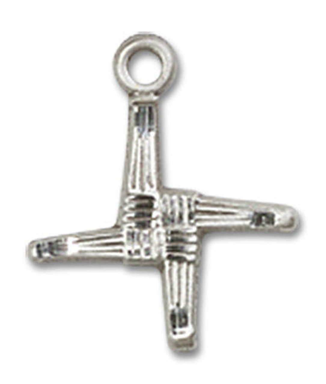 14K Gold Double Sided St. Brigid's Cross Pendant | Blarney