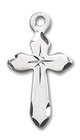 Starburst Cross Pendant - Sterling Silver 5/8 x 3/8 2529SS Starburst Cross Pendant - Sterling Silver 5/8 x 3/8 2529SS