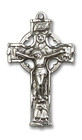 Extra Large Celtic Crucifix Pendant - Sterling Silver 1 3/8 x 3/4 5440SS Extra Large Celtic Crucifix Pendant - Sterling Silver 1 3/8 x 3/4 5440SS