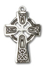 Large Celtic Cross Pendant - Sterling Silver 1 x 5/8 5689SS Large Celtic Cross Pendant - Sterling Silver 1 x 5/8 5689SS