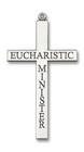 Eucharistic Minister Cross Pendant - Sterling Silver 2 5/8 x 1 3/8 5955SS Eucharistic Minister Cross Pendant - Sterling Silver 2 5/8 x 1 3/8 5955SS