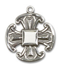 Canterbury Large Cross Pendant - Sterling Silver 1 x 7/8 6067SS Canterbury Large Cross Pendant - Sterling Silver 1 x 7/8 6067SS