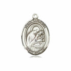 St Aloysius Medal - Sterling Silver Oval Pendant 3 Sizes St Aloysius Medal - Sterling Silver Oval Pendant 3 Sizes