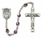 Holy Family Sterling Silver Rosary - 16 Color Options 8218/0644