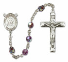 St Joseph Freinademetz Sterling Silver Rosary - 16 Color Options 8329/0644