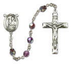 St Regis Sterling Silver Rosary - 16 Color Options 8380/0644