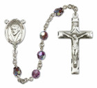 St Peter Canisius Sterling Silver Rosary - 16 Color Options 8393/0644