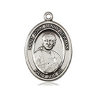St John Henry Newman Medal - Sterling Silver Oval Pendant 3 Sizes St John Henry Newman Medal - Sterling Silver Oval Pendant 3 Sizes