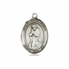 St Juan Diego Medal - Sterling Silver Oval Pendant 3 Sizes St Juan Diego Medal - Sterling Silver Oval Pendant 3 Sizes
