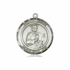 St Jude Medal - Sterling Silver Round Pendant 2 Sizes