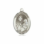 St Margaret Mary Alacoque Medal - Sterling Silver Oval Pendant 3 Sizes St Margaret Mary Alacoque Medal - Sterling Silver Oval Pendant 3 Sizes