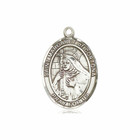 St Margaret of Cortona Medal - Sterling Silver Oval Pendant 3 Sizes St Margaret of Cortona Medal - Sterling Silver Oval Pendant 3 Sizes