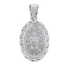 Back of Cameo Miraculous Medal Pendant Back of Cameo Miraculous Medal Pendant
