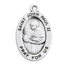 Front of St. John Paul II Pendant Front of St. John Paul II Pendant