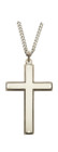 Our Father Beaded Cross Necklace - Sterling Silver Pendant on 24 Stainless Chain SX9383SH Our Father Beaded Cross Necklace - Sterling Silver Pendant on 24 Stainless Chain SX9383SH