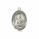 Our Lady of The Railroad Medal - Sterling Silver Oval Pendant 3 Sizes Our Lady of The Railroad Medal - Sterling Silver Oval Pendant 3 Sizes