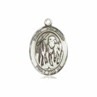 St Polycarp Medal - Sterling Silver Oval Pendant 3 Sizes St Polycarp Medal - Sterling Silver Oval Pendant 3 Sizes