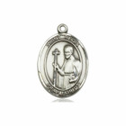 St Regis Medal - Sterling Silver Oval Pendant 3 Sizes St Regis Medal - Sterling Silver Oval Pendant 3 Sizes