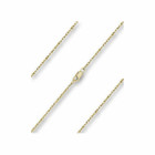 18 Inch 14KT Gold Rope Chain