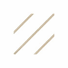 24 Inch 14KT Gold Semi Heavy Curb Endless Chain