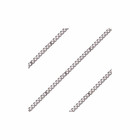 24 Inch Sterling Silver Heavy Curb Endless Chain 24 Inch Sterling Silver Heavy Curb Endless Chain