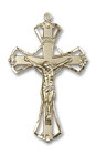 Cut Out Crucifix Pendant - 14kt Gold 1 3/4 x 1 1/8 0643 Cut Out Crucifix Pendant - 14kt Gold 1 3/4 x 1 1/8 0643