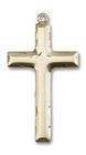 Extra Large Simple Cross Pendant - 14kt Gold 1 5/8 x 7/8 0644Y Extra Large Simple Cross Pendant - 14kt Gold 1 5/8 x 7/8 0644Y