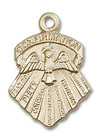 Confirmation Seven Gifts Pendant - 14kt Gold 2 Sizes Confirmation Seven Gifts Pendant - 14kt Gold 2 Sizes