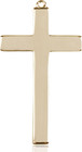 Simple Pectoral Gold Cross Pendant Simple Pectoral Gold Cross Pendant