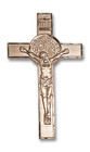 St Benedict Pectoral Crucifix Pendant - 14kt Gold 3 x 1 3/4 5638 St Benedict Pectoral Crucifix Pendant - 14kt Gold 3 x 1 3/4 5638