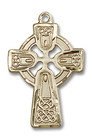 Large Celtic Cross Pendant - 14kt Gold 1 x 5/8 5689 Large Celtic Cross Pendant - 14kt Gold 1 x 5/8 5689