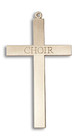 Choir Cross Pendant - 14kt Gold 2 5/8 x 1 3/8 5959 Choir Cross Pendant - 14kt Gold 2 5/8 x 1 3/8 5959