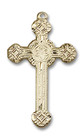 Embellished Large Cross Pendant - 14kt Gold 1 x 5/8 6006 Embellished Large Cross Pendant - 14kt Gold 1 x 5/8 6006
