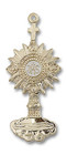 Oversized Monstrance Pendant - 14kt Gold 2 1/8 x 7/8 6099 Oversized Monstrance Pendant - 14kt Gold 2 1/8 x 7/8 6099