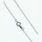15 Sterling Silver Light Chain With Clasp 1.20Mm Thick