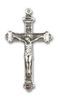 Extra Large Embellished Crucifix Pendant - Sterling Silver 1 7/8 x 1 0658SS Extra Large Embellished Crucifix Pendant - Sterling Silver 1 7/8 x 1 0658SS