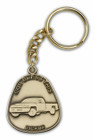 God Bless This Pickup Keychain - Gold Finish