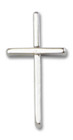 Thin Cross Pendant Charm - Sterling Silver 0014SSS Thin Cross Pendant Charm - Sterling Silver 0014SSS