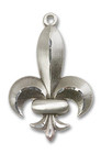 Fleur De Lis Pendant - Sterling Silver 2 Sizes Fleur De Lis Pendant - Sterling Silver 2 Sizes