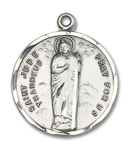 St. Jude Medals & Necklaces - Sterling Silver & Gold Pendants | Patron ...