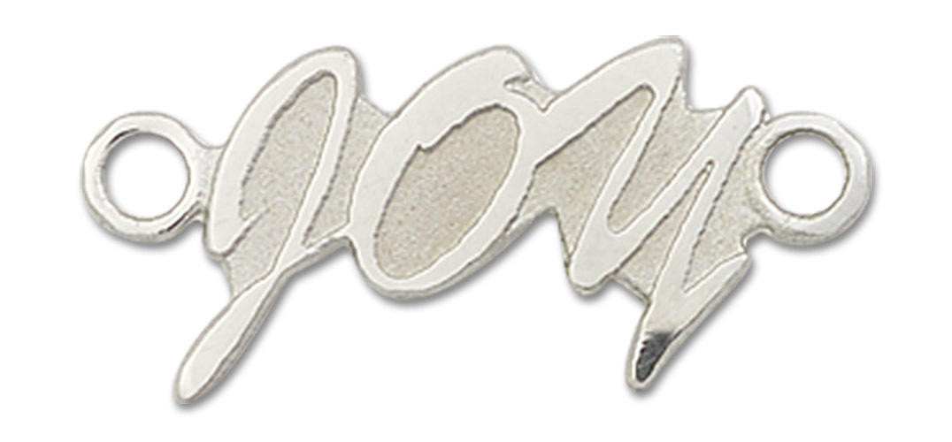 Joy Sideways Pendant Sterling Silver (5918SS)